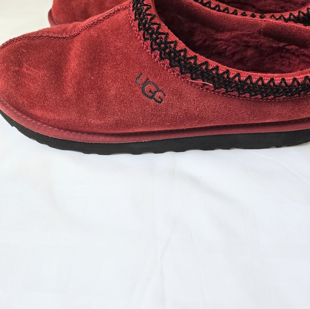 UGG Red Suede Clogs - Picture 3 of 7